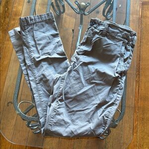 American Eagle Outfitters Men's Gray Chinos